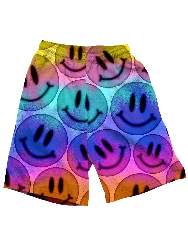 Men's camo print cargo shorts for outdoor adventuresDon't Tell Me To Smile Shorts