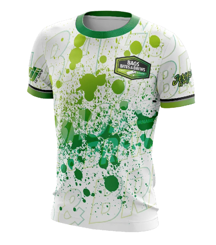 Men's Football Jerseys with Embroidered Club Badges for a Premium and Authentic AppealBags, Bites and Brews Tournament Jersey Glow In The Dark Men's Football Jerseys with Embroidered Club Badges for a Premium and Authentic AppealBags, Bites and Brews Tournament Jersey Glow In The Dark