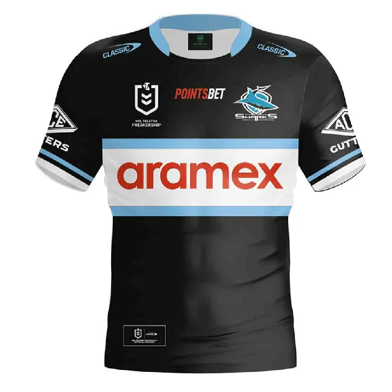 Men's Throwback Tennis Jerseys Inspired by Iconic Matches and PlayersCronulla Sharks 2024 Away Jersey Adult Men's Throwback Tennis Jerseys Inspired by Iconic Matches and PlayersCronulla Sharks 2024 Away Jersey Adult