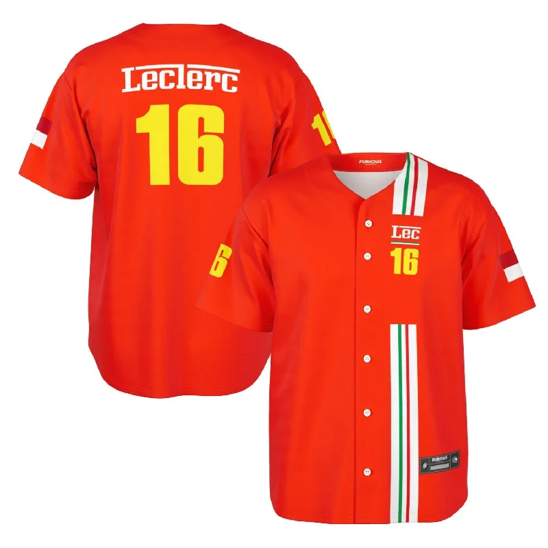 Men's Retro Hockey Jerseys with Classic Stripes and Logos for a Nostalgic Hockey AestheticLeclerc - Away Jersey Men's Retro Hockey Jerseys with Classic Stripes and Logos for a Nostalgic Hockey AestheticLeclerc - Away Jersey