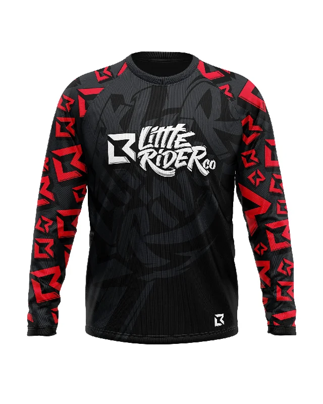 Men's Limited - Edition Cricket Jerseys Commemorating Historic Matches for Die - Hard Cricket LoversLittle Rider Co 'RED' Jersey - URBAN Series Long or Short Sleeve Men's Limited - Edition Cricket Jerseys Commemorating Historic Matches for Die - Hard Cricket LoversLittle Rider Co 'RED' Jersey - URBAN Series Long or Short Sleeve