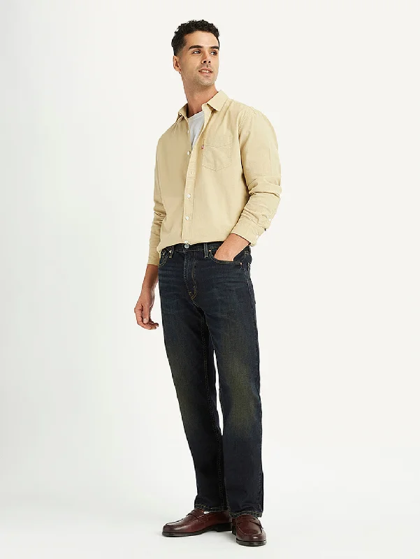 Plus Size Men's Bootcut Jeans with a Relaxed Waist for a Classic and Comfortable FitMen's 513 Slim Fit Black Jeans