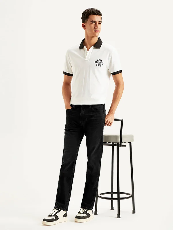 Men's Jeans with a Zip - Off Lower Leg for Convertible StyleMen's 513 Slim Fit Black Jeans