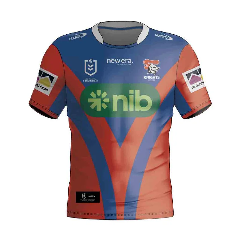 Men's Authentic Soccer Jerseys of National Teams for International Football EventsNewcastle Knights 2024 Home Jersey Adult
