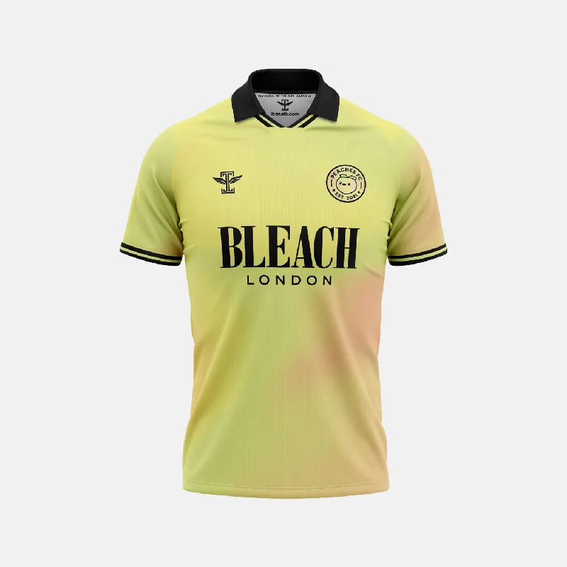 Men's Sustainable Organic Cotton Rugby Jerseys for Eco - Conscious Sports EnthusiastsPeaches FC Home Jersey