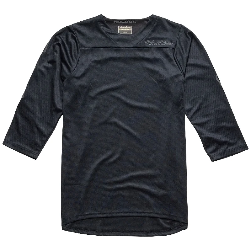 Men's Custom - Printed Baseball Jerseys with Player Names and Numbers for Personalized StyleRuckus 3/4 Jersey Solid Black Men's Custom - Printed Baseball Jerseys with Player Names and Numbers for Personalized StyleRuckus 3/4 Jersey Solid Black