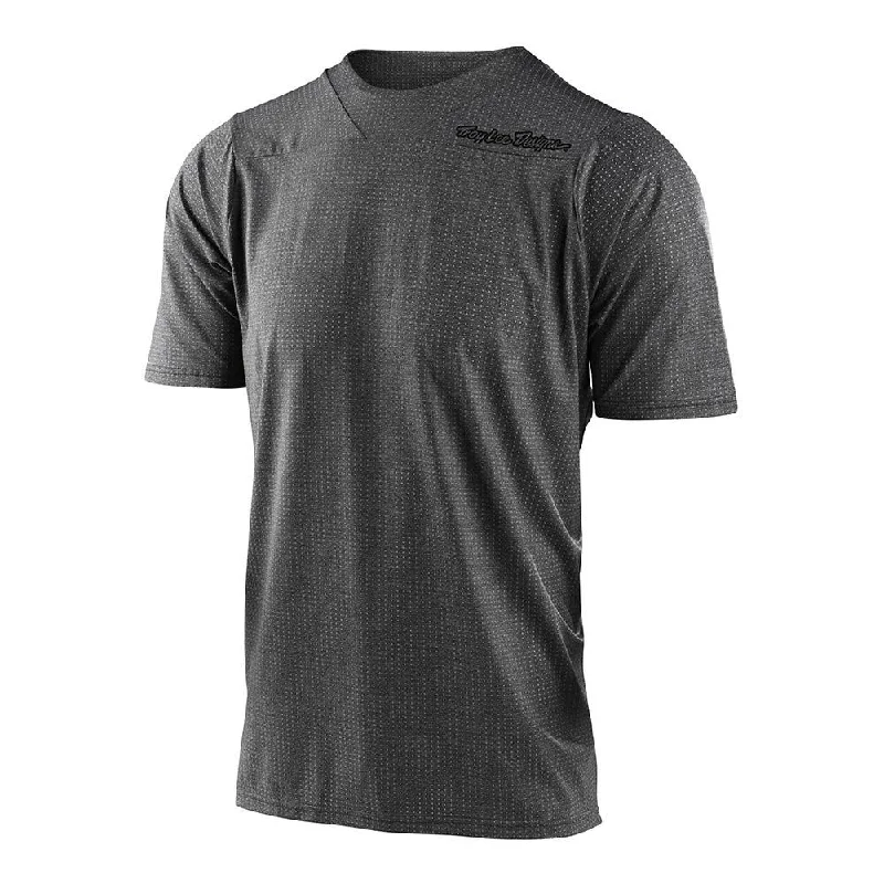 Men's Retro Hockey Jerseys with Classic Stripes and Logos for a Nostalgic Hockey AestheticSkyline SS Jersey Solid Heather Dark Gray
