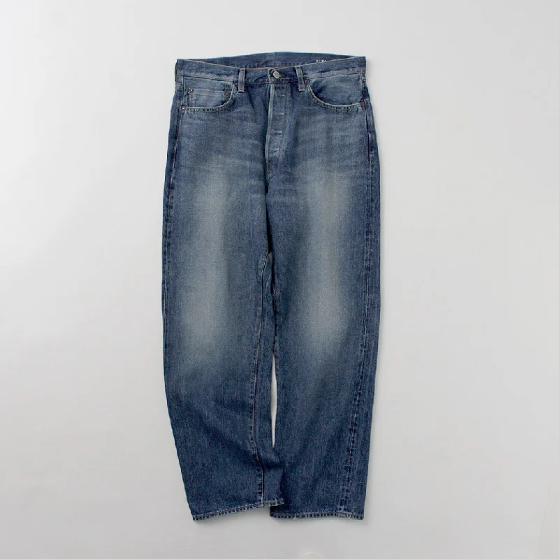 Men's Jeans with a Button - Fly for a Traditional and Classic AestheticORDINARY FITS / Loose Denim Used