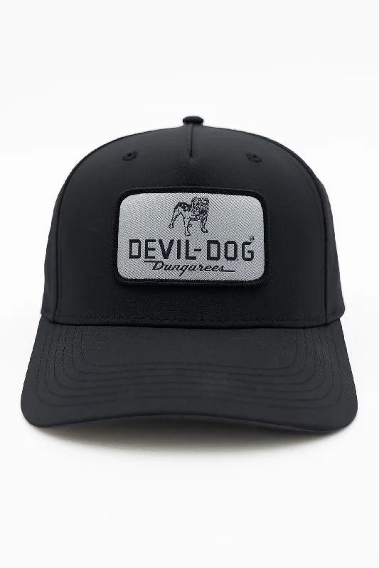 Men's Jeans with a Button - Fly for a Traditional and Classic Aesthetic5 Panel Adjustable Cap - Black Bulldog
