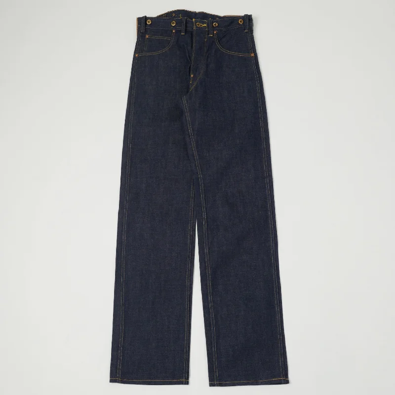 Men's High - Waisted Jeans in a Medium Wash for a Vintage - Style RevivalLee Archives 1934 'Cowboy' 131 Wide Straight Jeans - Raw
