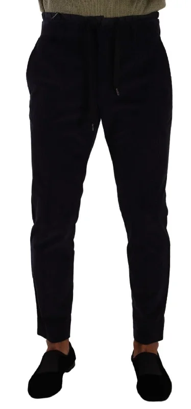 Men's Cargo Jeans with Multiple Pockets for a Practical and Outdoor - Friendly LookDolce & Gabbana Slim Fit Luxe Corduroy Pants in  Men's