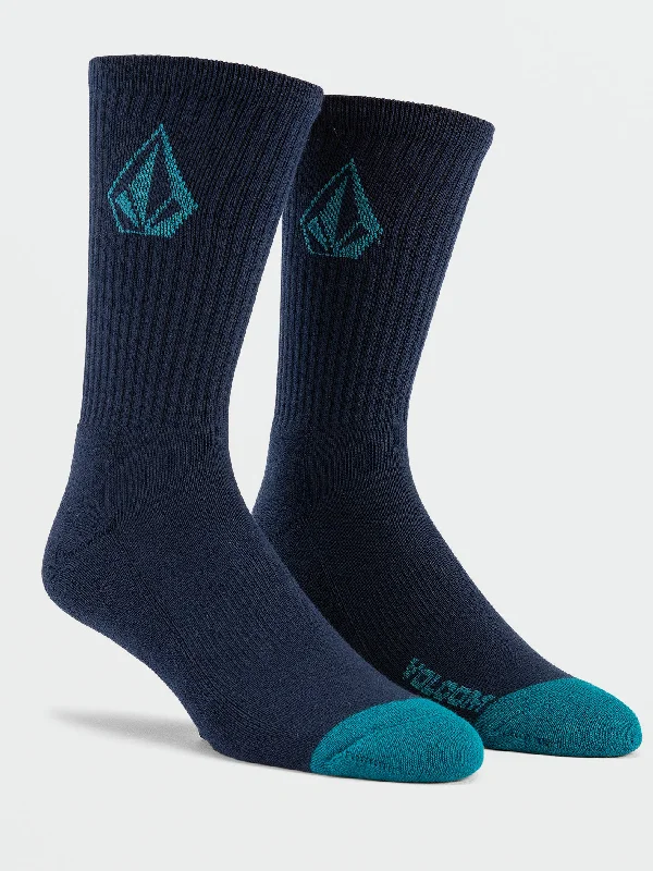 Men's Jeans with an Elastic Waistband for Ultimate ComfortFull Stone 3 Pack Socks - Coastal Blue