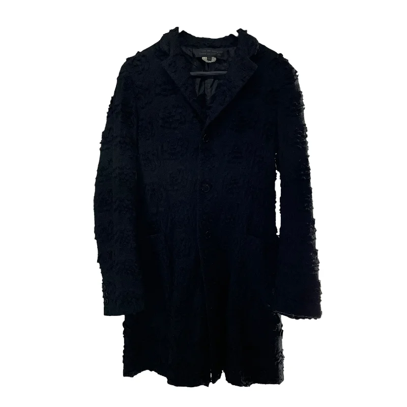 Men coats with a stand - up collar for a sleek and modern lookCOMME des GARCONS///Coat/XS/Cotton/BLK//Plain/M [Designers] Avant-Garde/