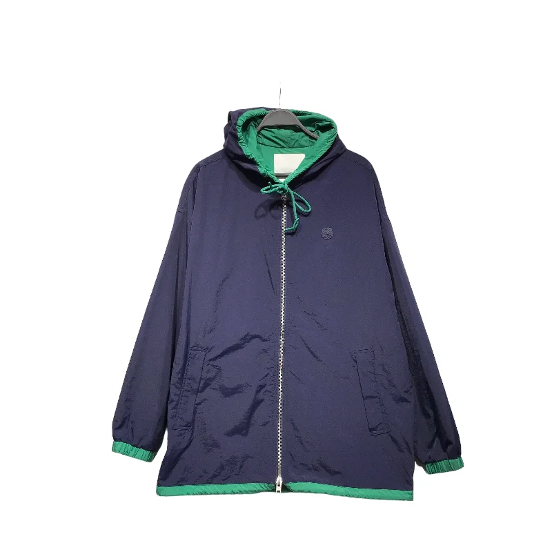 Men coats with a wind - resistant outer layer for blustery weatherKENZO/Jacket/L/Nylon/BLU/RAIN COAT Men coats with a wind - resistant outer layer for blustery weatherKENZO/Jacket/L/Nylon/BLU/RAIN COAT