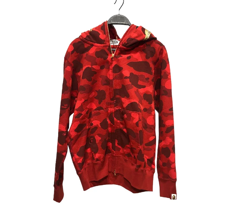 Lightweight men coats made of breathable fabric for spring and autumnBAPE/Jacket/S/Cotton/RED/Camouflage/SHARK ANNIV GOLD Lightweight men coats made of breathable fabric for spring and autumnBAPE/Jacket/S/Cotton/RED/Camouflage/SHARK ANNIV GOLD
