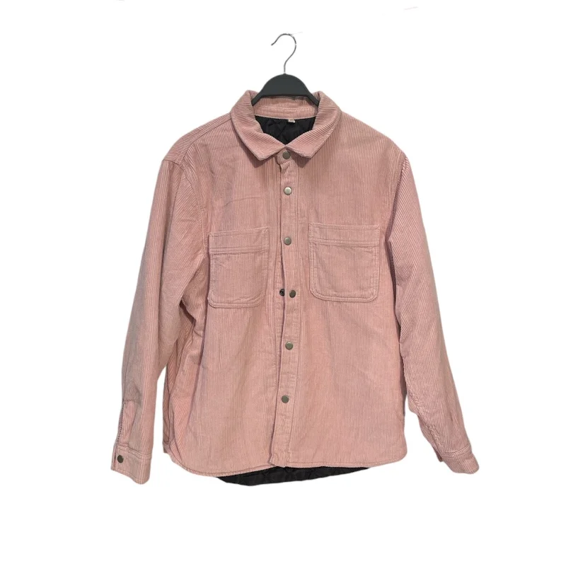 Men coats with a quick - drying feature for active lifestylesSTUSSY/Jacket/M/Cotton/PNK/workwear corduroy Men coats with a quick - drying feature for active lifestylesSTUSSY/Jacket/M/Cotton/PNK/workwear corduroy