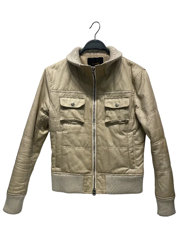 Men coats with a contrasting trim for a fashion - forward aestheticTETE HOMME///Jacket/M/--/CRM/Plain/M [Designers] Essentials/