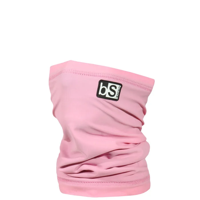 Windbreaker men jackets with UV protection for outdoor activitiesKids' Dual Layer Tube Neck Warmer - Rose