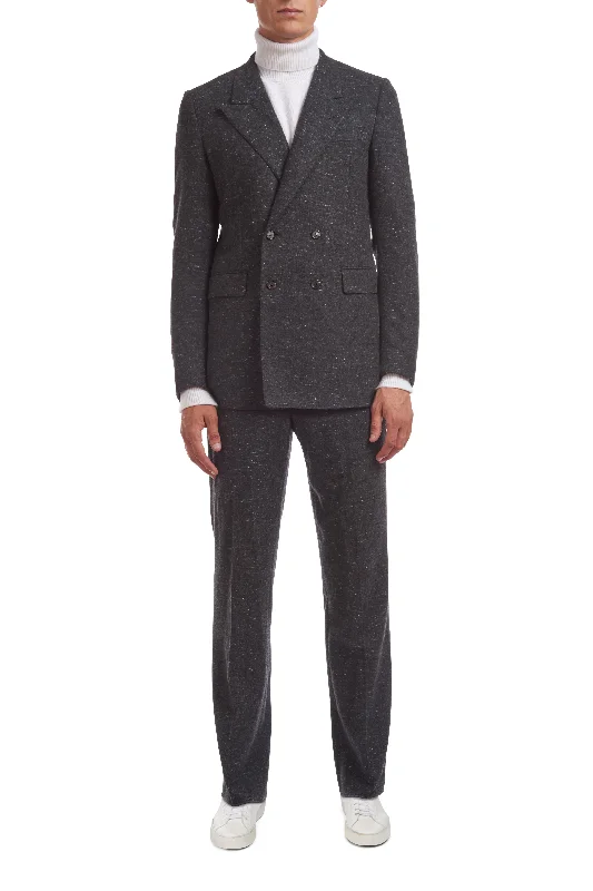 Men jackets with a media - friendly pocket for easy access to gadgetsKingsley Jacket in Dark Grey Cashmere