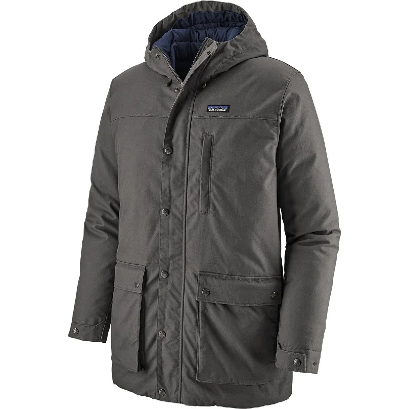 Denim men jackets with embroidered patches for a personalized touchMen's Maple Grove Down Parka