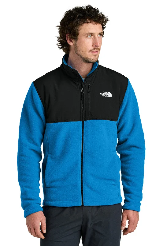 Men fleece - trimmed parkas for extreme cold conditionsThe North Face Mens Highest Peak Fleece Full Zip Jacket - Hero Blue/Black - New