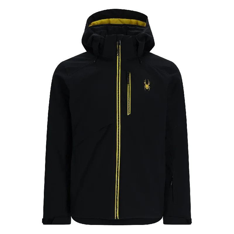 Windbreaker men jackets with UV protection for outdoor activitiesMens Tripoint - Black