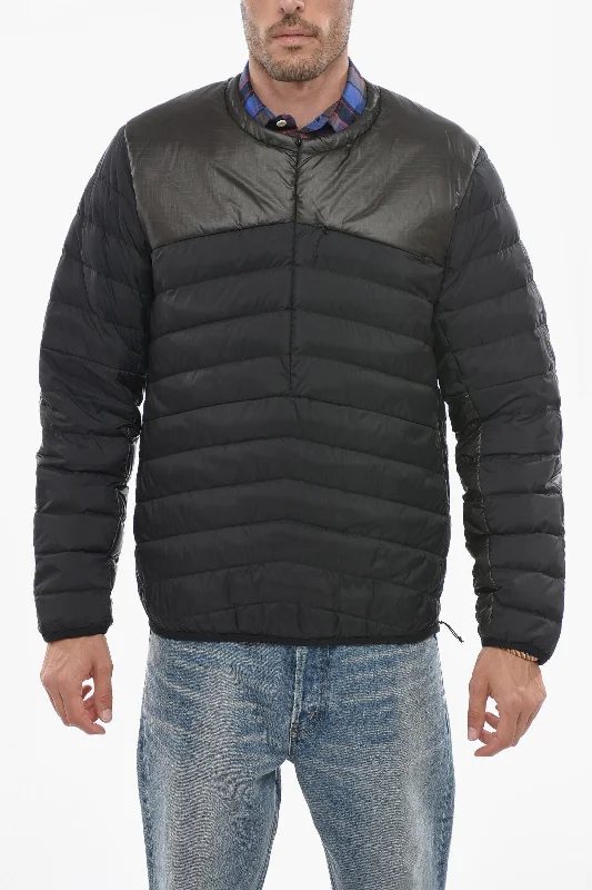 Men coats with a quick - drying feature for active lifestylesWoolrich Quilted TUNDRA Down Jacket with Half Zip