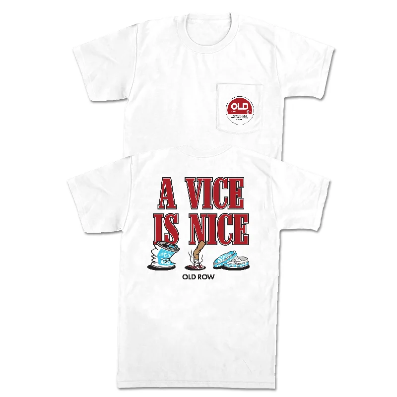 Men's UV - protection t - shirts for outdoor activities in the sunA Vice Is Nice Pocket Tee