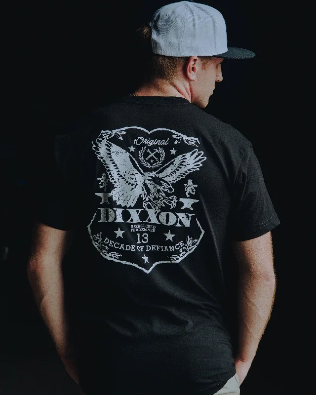 Men's slim - fit graphic t - shirts with vintage rock band printsEtched T-Shirt