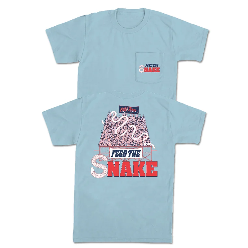 Men's thermal t - shirts with a high - neck design for cold weatherFeed The Snake Pocket Tee Men's thermal t - shirts with a high - neck design for cold weatherFeed The Snake Pocket Tee