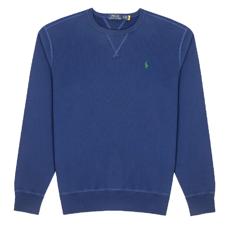Men's lightweight performance polo shirts for tennis matchesPolo Ralph Lauren Classic Crew Sweatshirt Harrison Blue