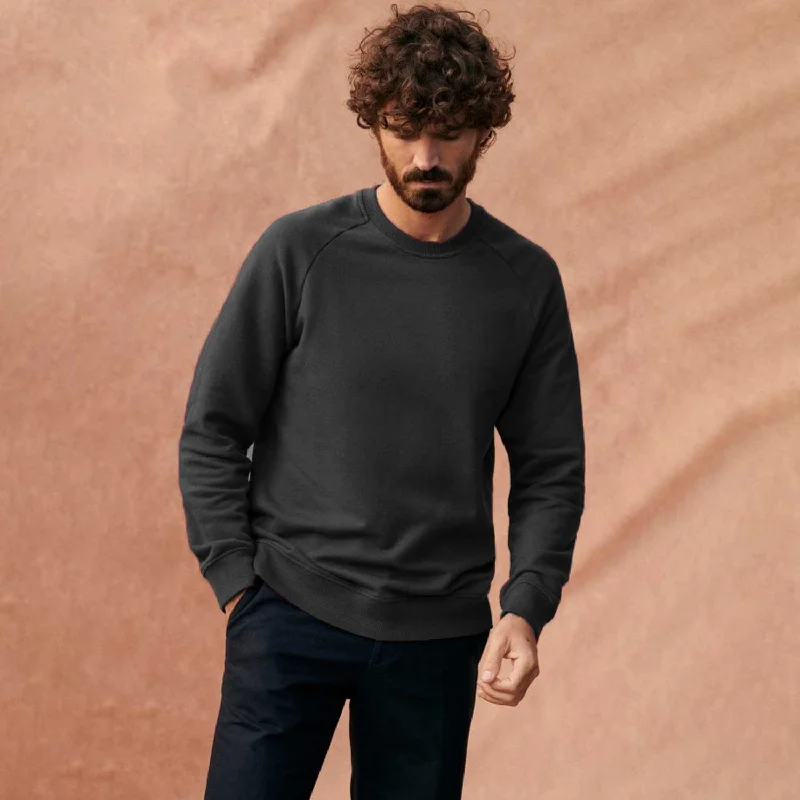 Men's long sleeve classic fit polo shirts with embroidered logosPolo Republica Men's Essentials Raglan Long Sleeve Pique Tee Shirt
