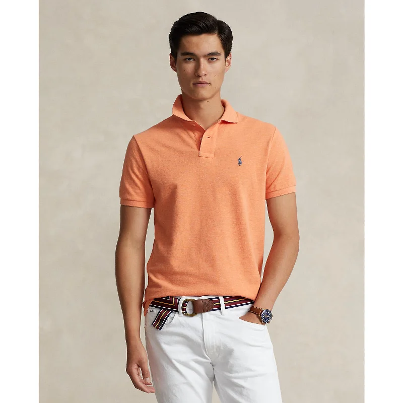 Men's reversible polo shirts with two different looksPolo Ralph Lauren - Mesh Polo - Beach Orange