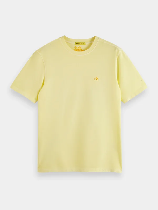 Men's reversible polo shirts with two different looksRegular-fit garment-dyed logo t-shirt