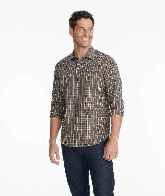Men's vintage - inspired retro polo shirts with unique patternsWrinkle-Free Robertson Shirt