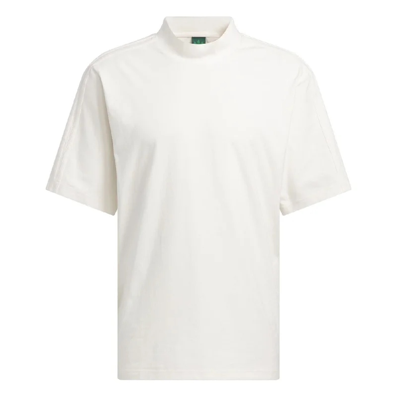Men's plus size golf polo shirts in moisture wicking fabricRolling Links Skate Mock Neck Polo White - 2024 Men's plus size golf polo shirts in moisture wicking fabricRolling Links Skate Mock Neck Polo White - 2024