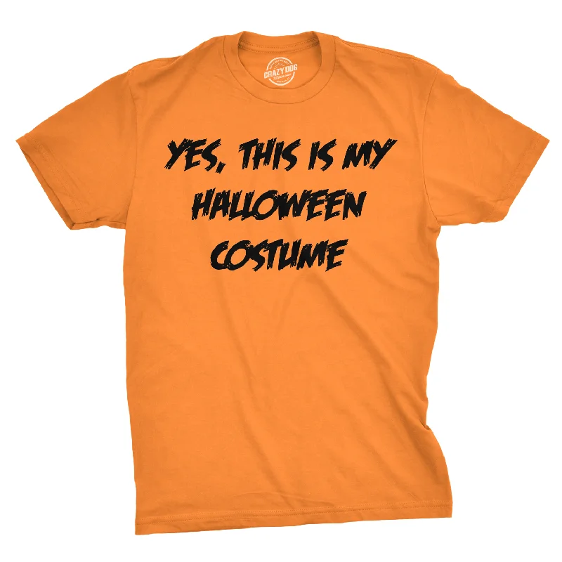 Men's lightweight performance t - shirts for running marathonsThis Is My Halloween Costume Men's T Shirt Men's lightweight performance t - shirts for running marathonsThis Is My Halloween Costume Men's T Shirt